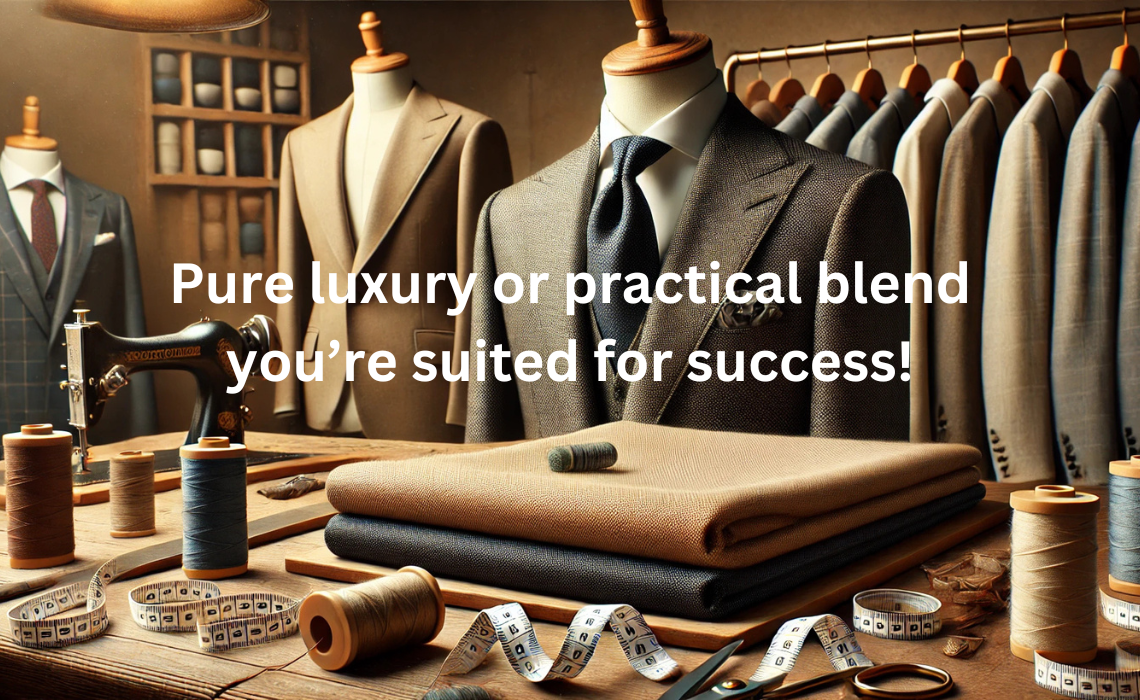 Which is the better fabric choice for suits? Wool Blend or Pure wool fabric? Which is the better fabric choice for suits? Wool Blend or Pure wool fabric?