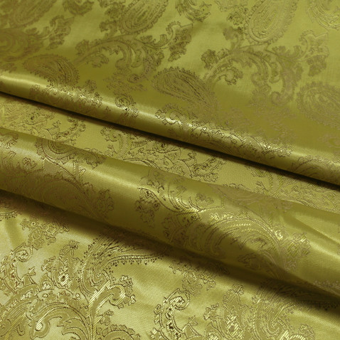 Paisley Jacquard Lining Gold