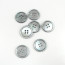 MOP Suit Buttons U723 Smokey Black